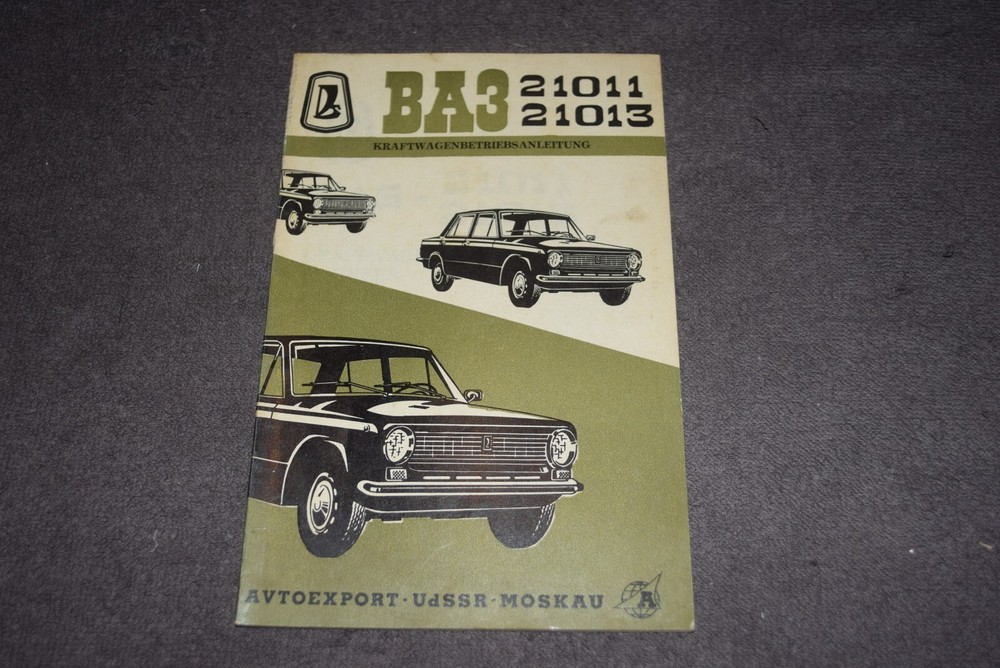 Operating Instructions Manual BA3 21011/21013 Sedan First Class