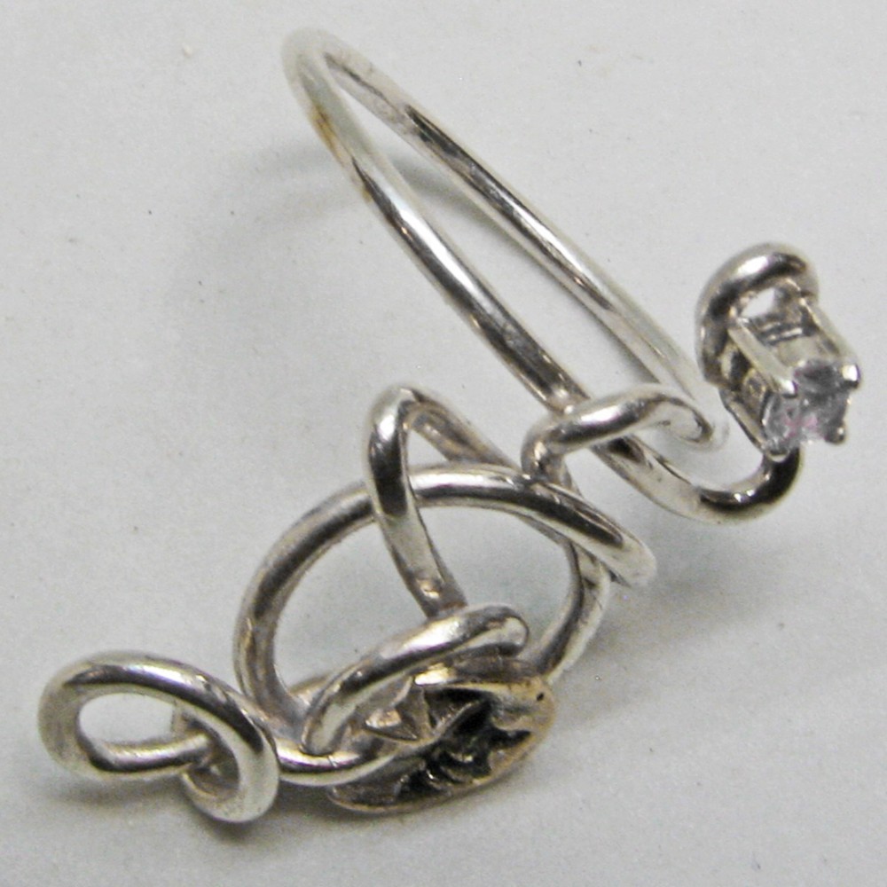 Unique Sterling Silver Hand Crafted Upcycled Flexi-Ring By SoniaMcD