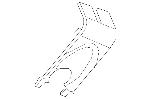 Jet Black Windshield Multi-Function Sensor Mount Bracket Cover Insert (23316901)