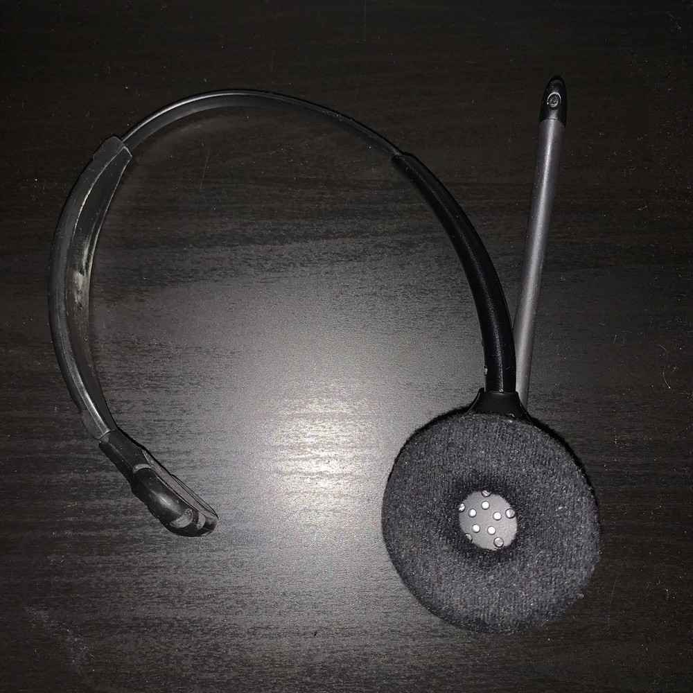 Plantronics W02 DECT 6.0 Wireless Headset w/Charger