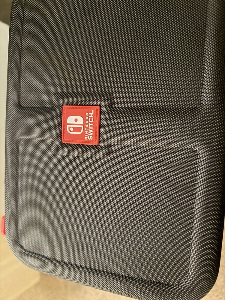 Nintendo Switch OLED Console Bundle with Joy-Con, Straps, Game Cartridges, Case