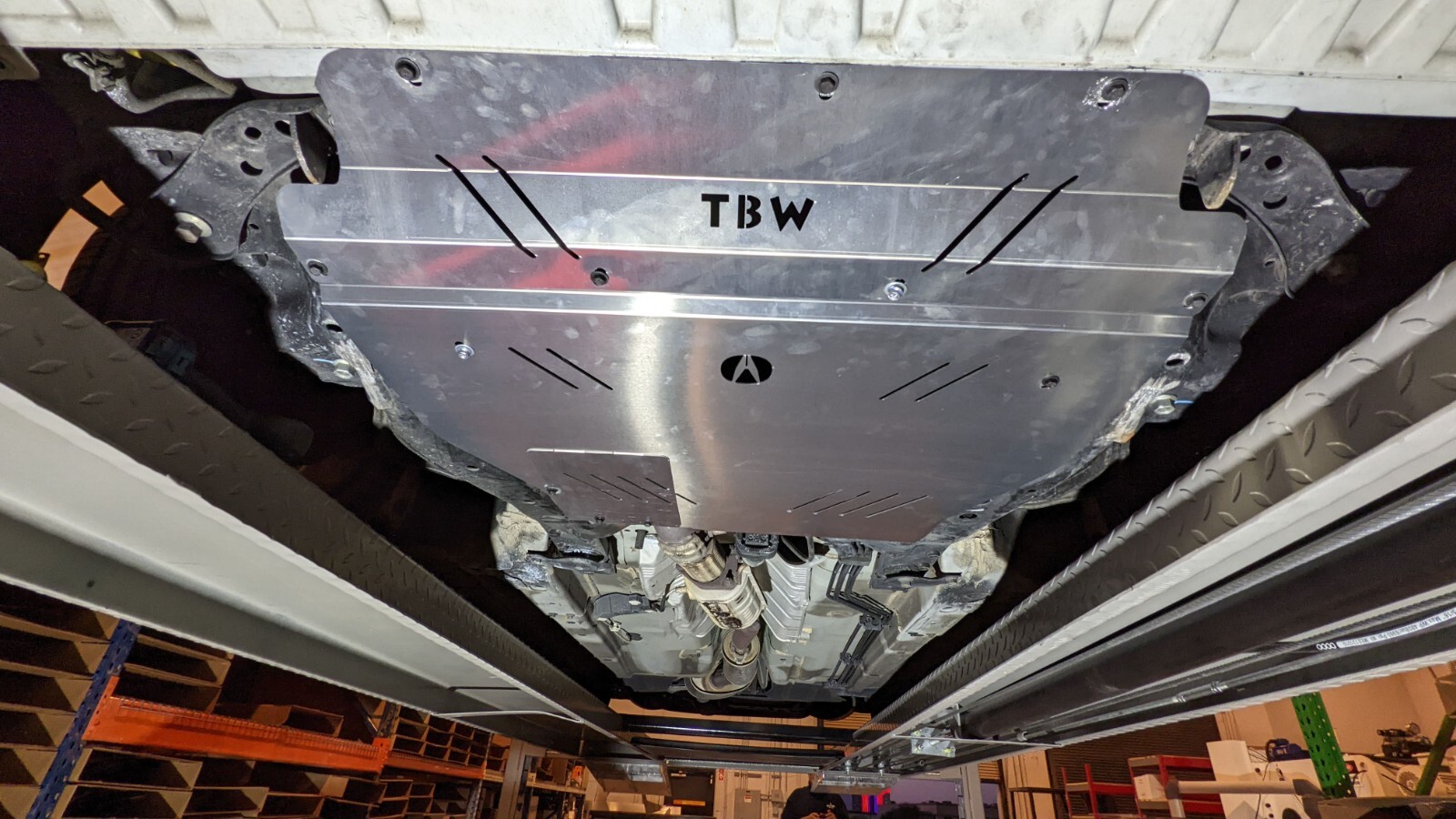 TBW Aluminum Engine Under Tray Shield for 1st Gen 04-08 Acura TSX skid plate CL9