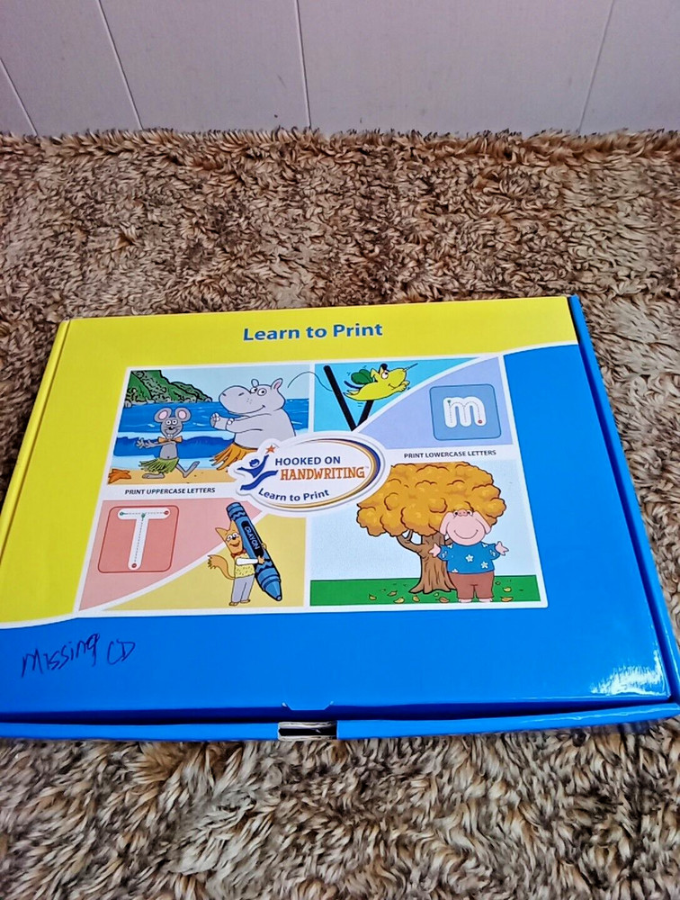 Hooked on Handwriting Learn to Print Upper and Lowercase