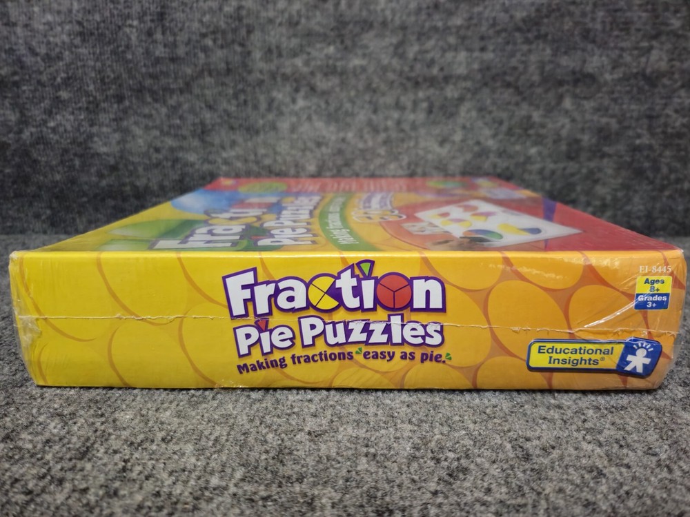 Educational Insights FRACTION PIE PUZZLES
