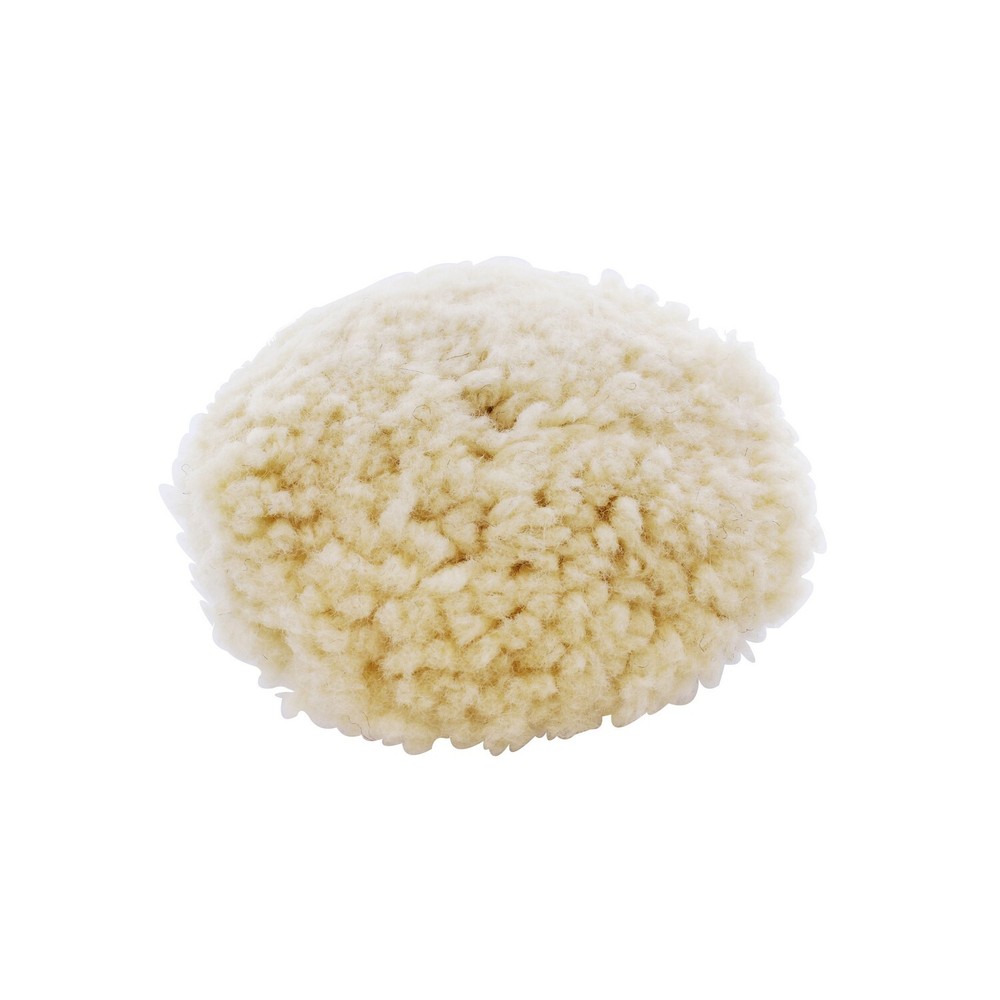 Wizards Products 11251 Wool Mini Buffing Pad, 3"