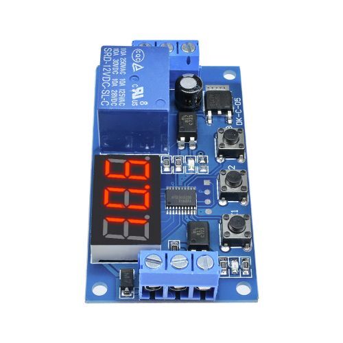 12V LED Home Automation Delay Timer Control Switch Relay Module Digital display