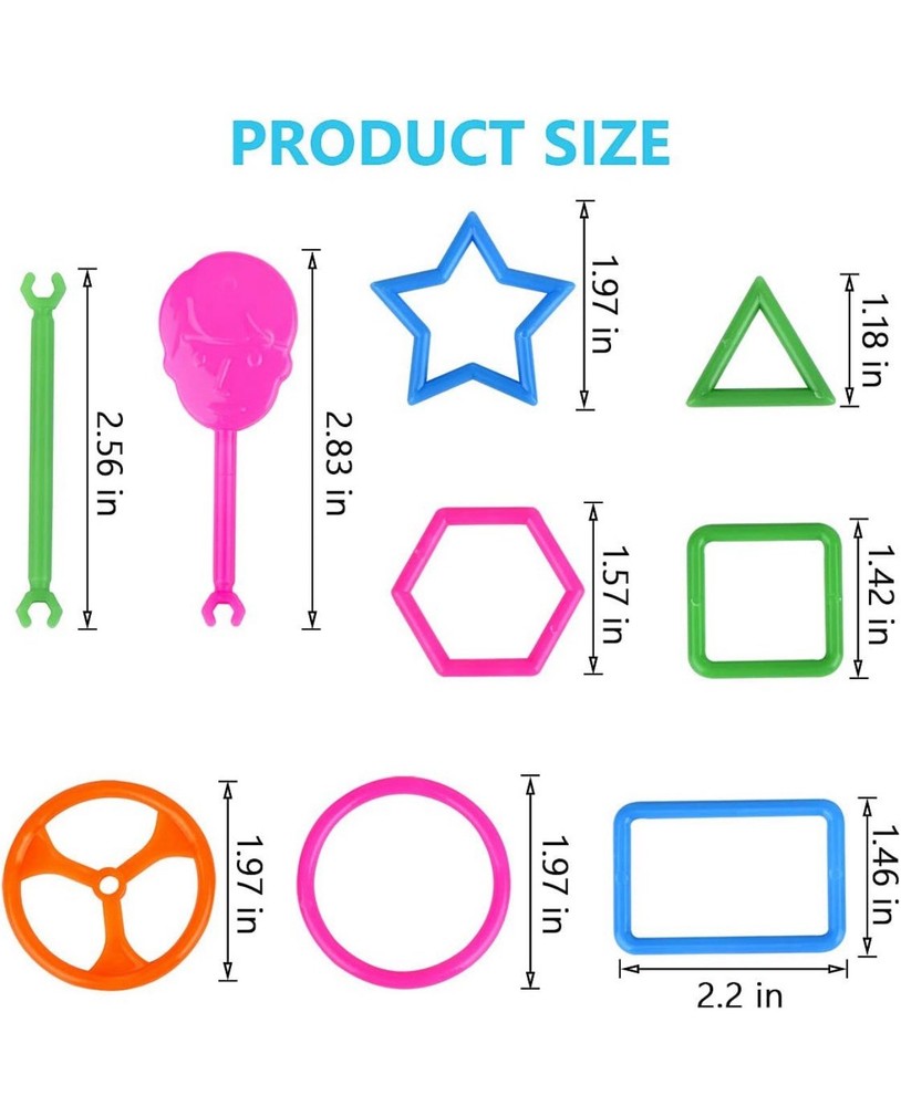 1054pcs Building Toy Building Blocks Bars Different Shape Educational Constructi