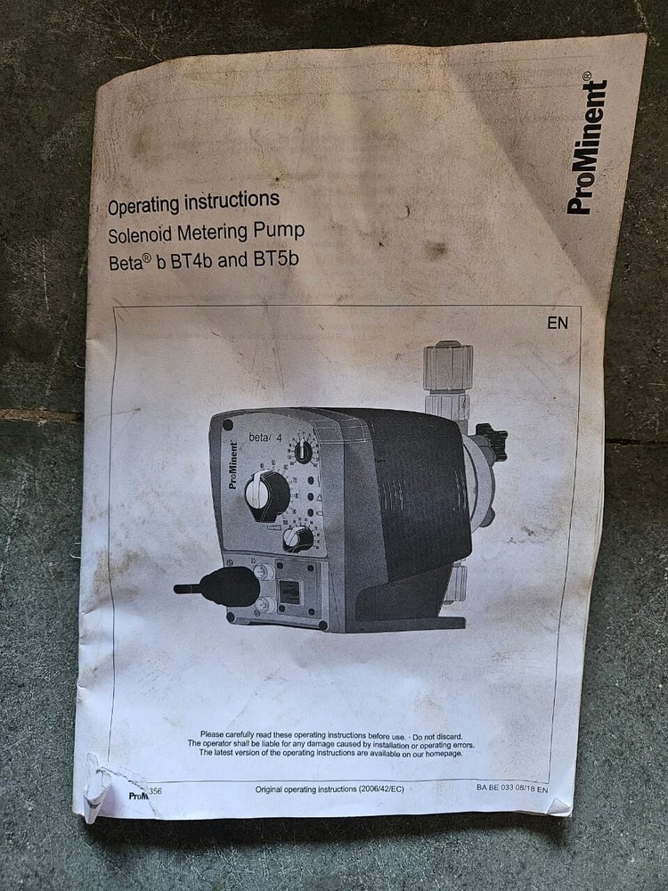 ProMinent Beta/4 Metering Dosing Pump