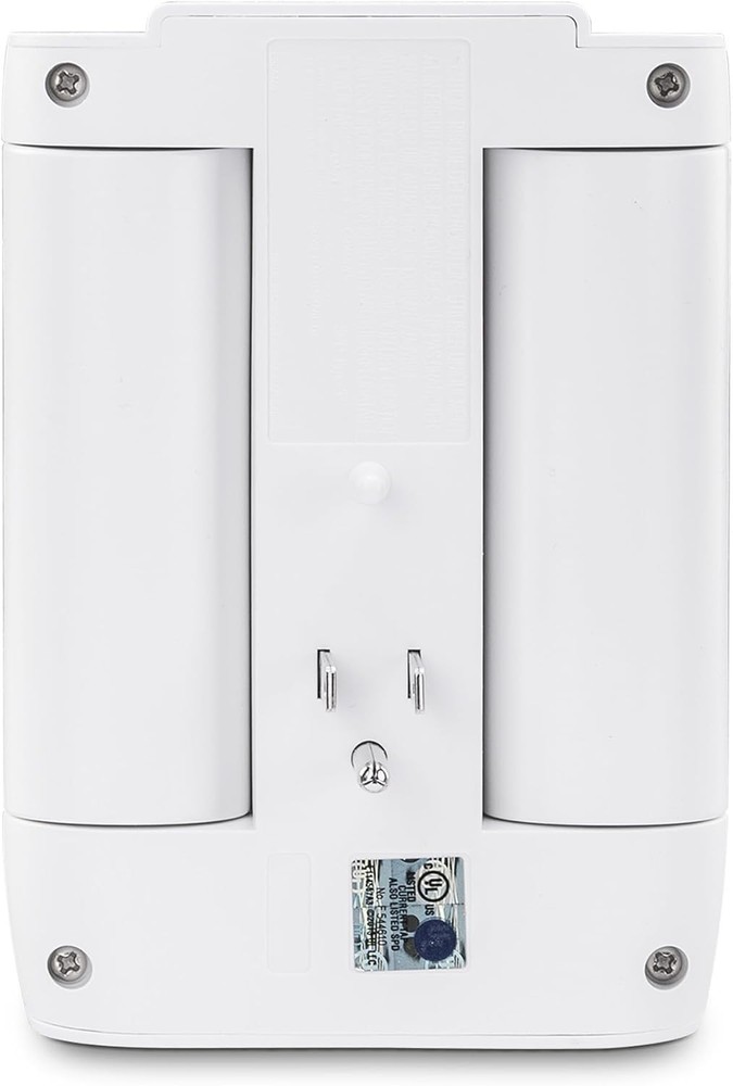 White 6 Outlet Swivel Wall Tap - Efficient Solution for Everyday Power Needs