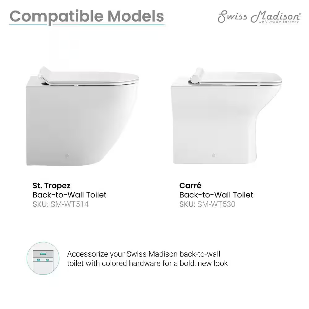 Toilet Hardware SM-WT442, Black