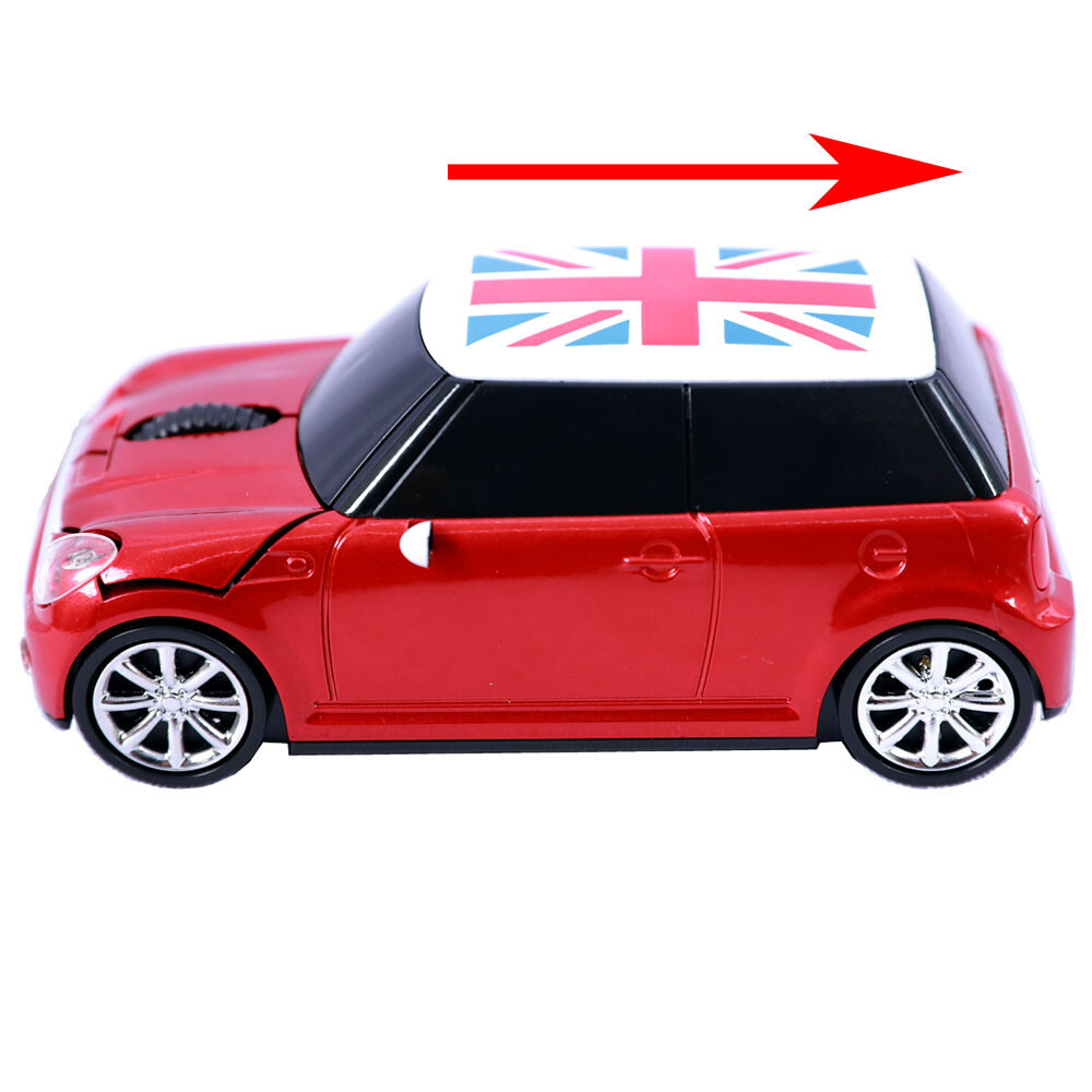 3D Wireless Mini Cooper Car Mouse 2.4G USB Optical Game Mice for Notebook Pc Mac