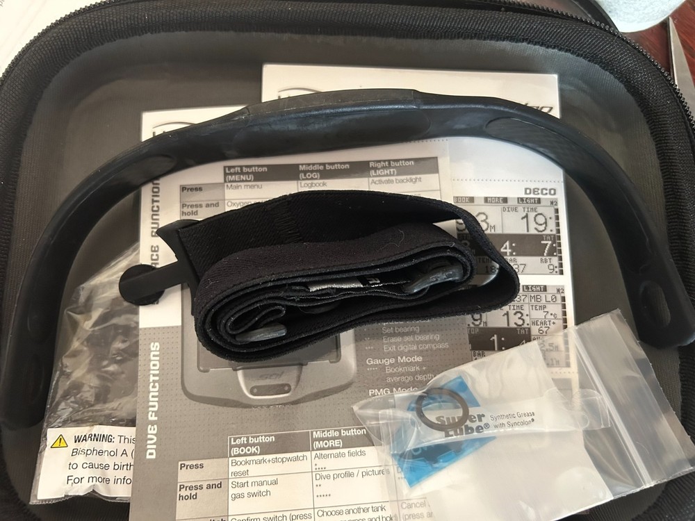 Scubapro Galileo Sol HF Dive Computer - Wrist Computer