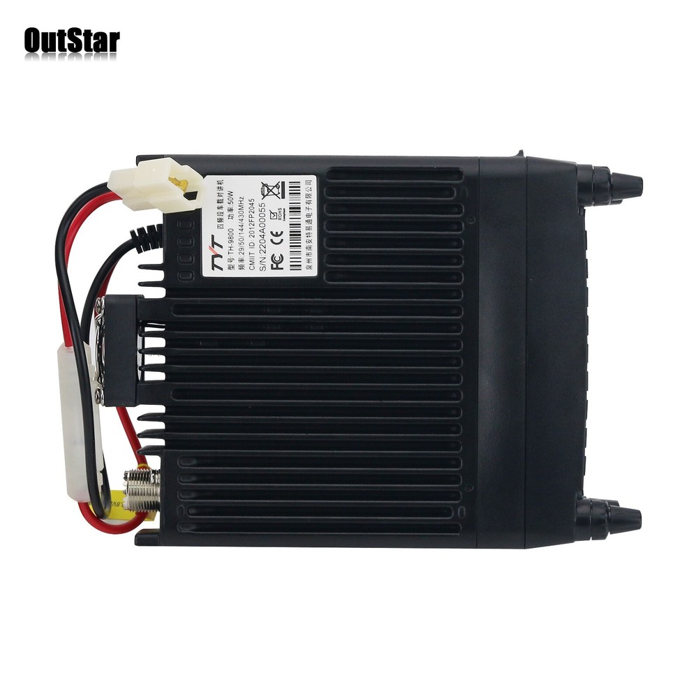 TYT TH-9800 PLUS 50W Quad Band Transceiver Mobile Radio with Programming Cable