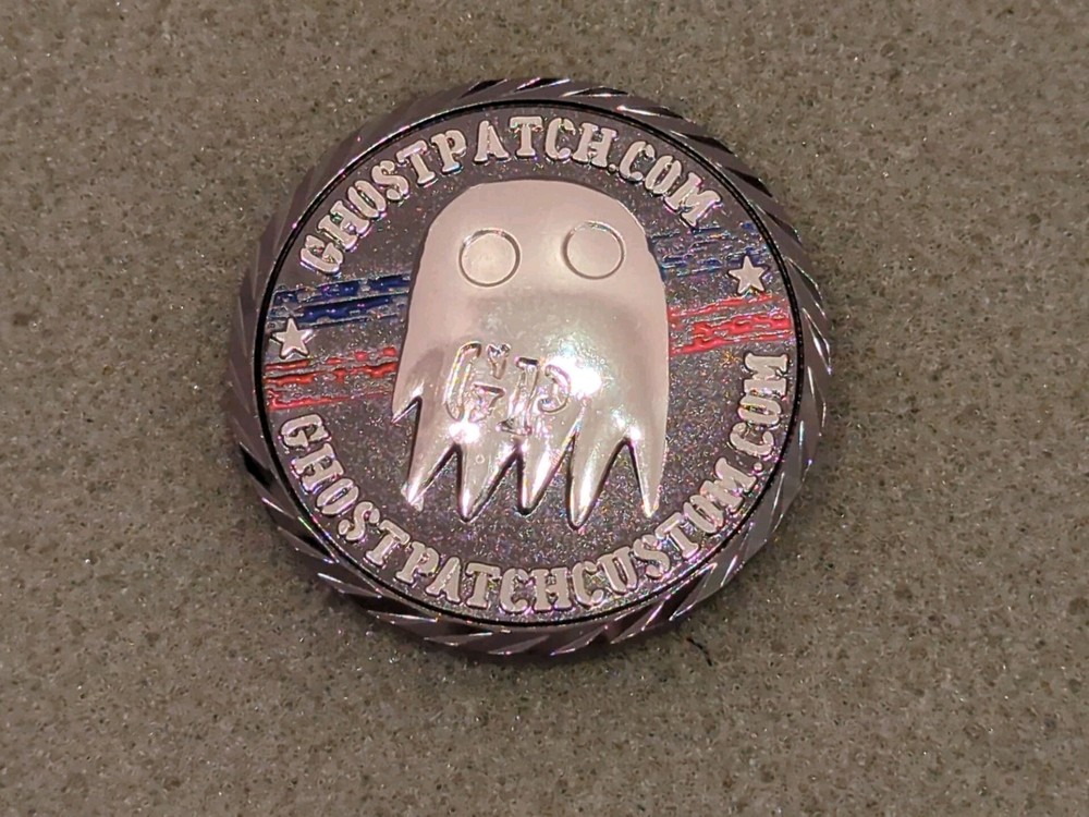 Ghost Patch Challenge Coin SHOT SHOW 2025
