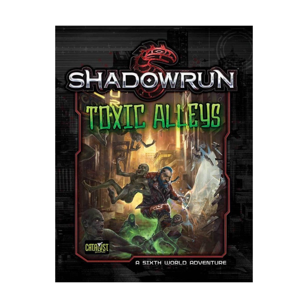 Catalyst Shadowrun 5th Ed Toxic Alleys VG+
