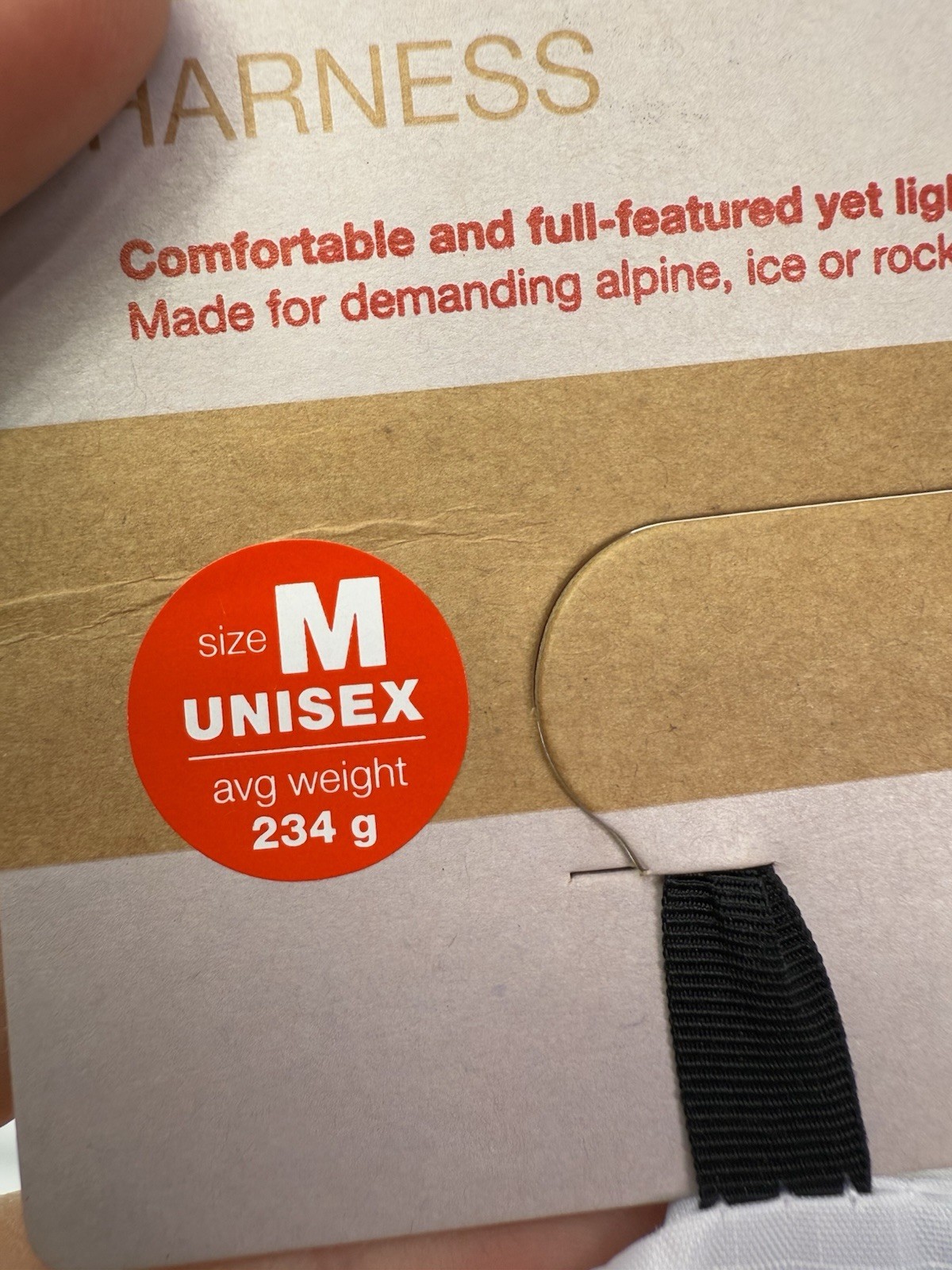 NWT Mammut Eiger Nordwand Harness Medium Unisex