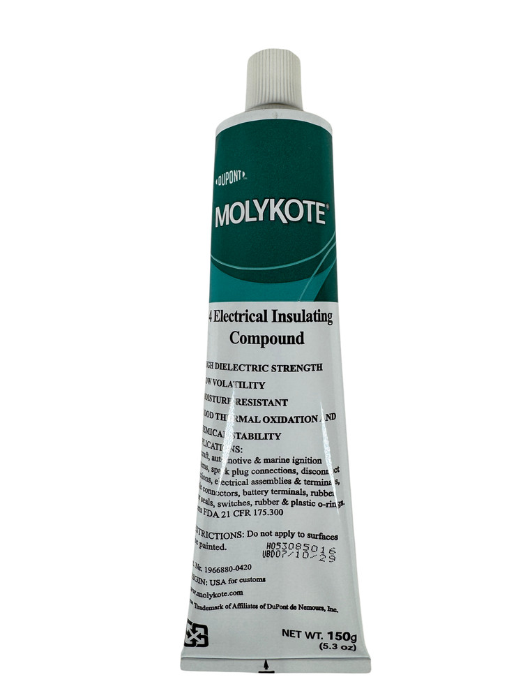 Molykote DC-4 150 Grams Translucent White Electrical Insulating Compound -
