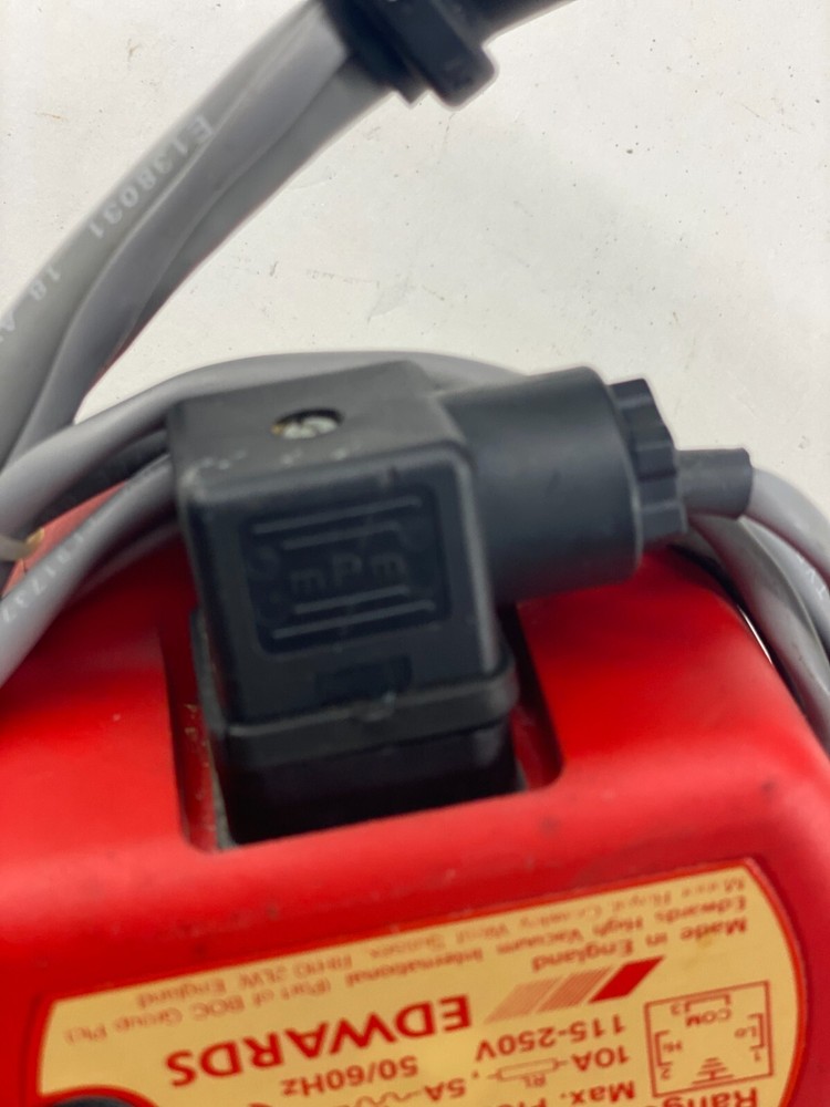 EDWARD D059 15 Adjustable Vacuum Switch VS16K W/ CABLE