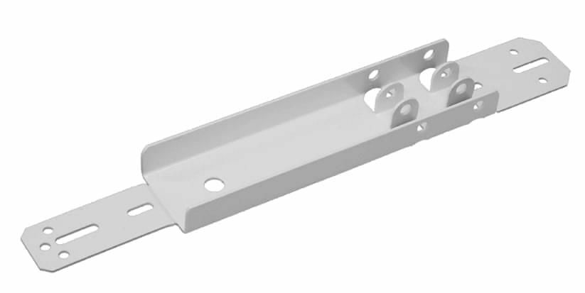 24" WHITE Garage Door Operator Reinforcement Bracket ORB