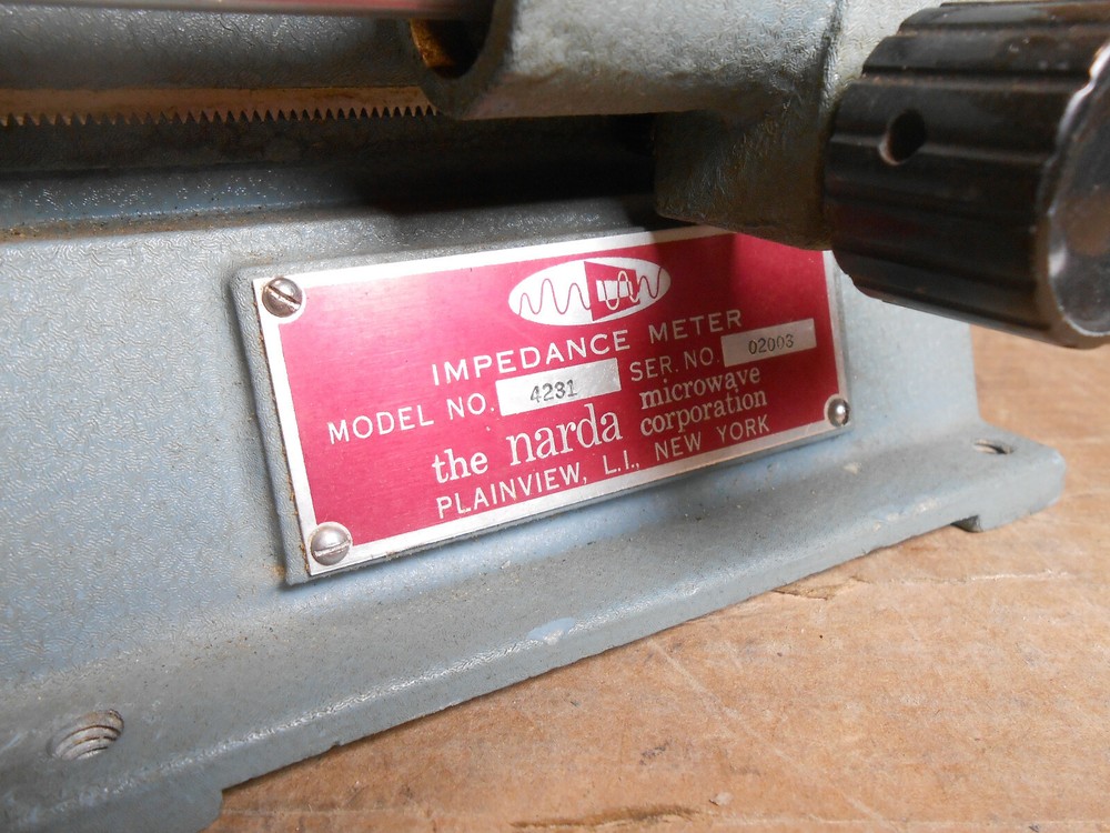 NARDA MODEL 4231 IMPEDANCE METER