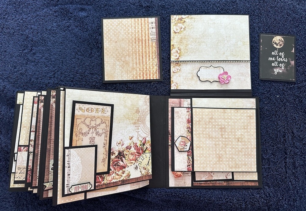 Handmade Album Using Prima Paperline