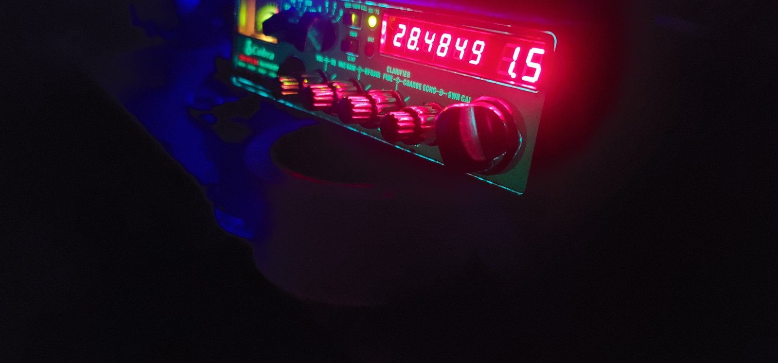 COBRA 200GTL TEN METER AMATUER RADIO W/ ROAD KING MIC