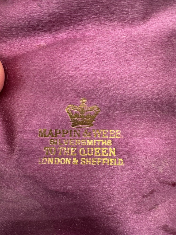 Victorian Mappin & Webb Silver Utensil Case