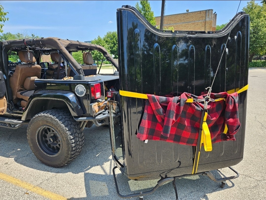 Jeep Wrangler JK /JL Ford Bronco 2/4 door hard top lift/hoist removal. No winch.