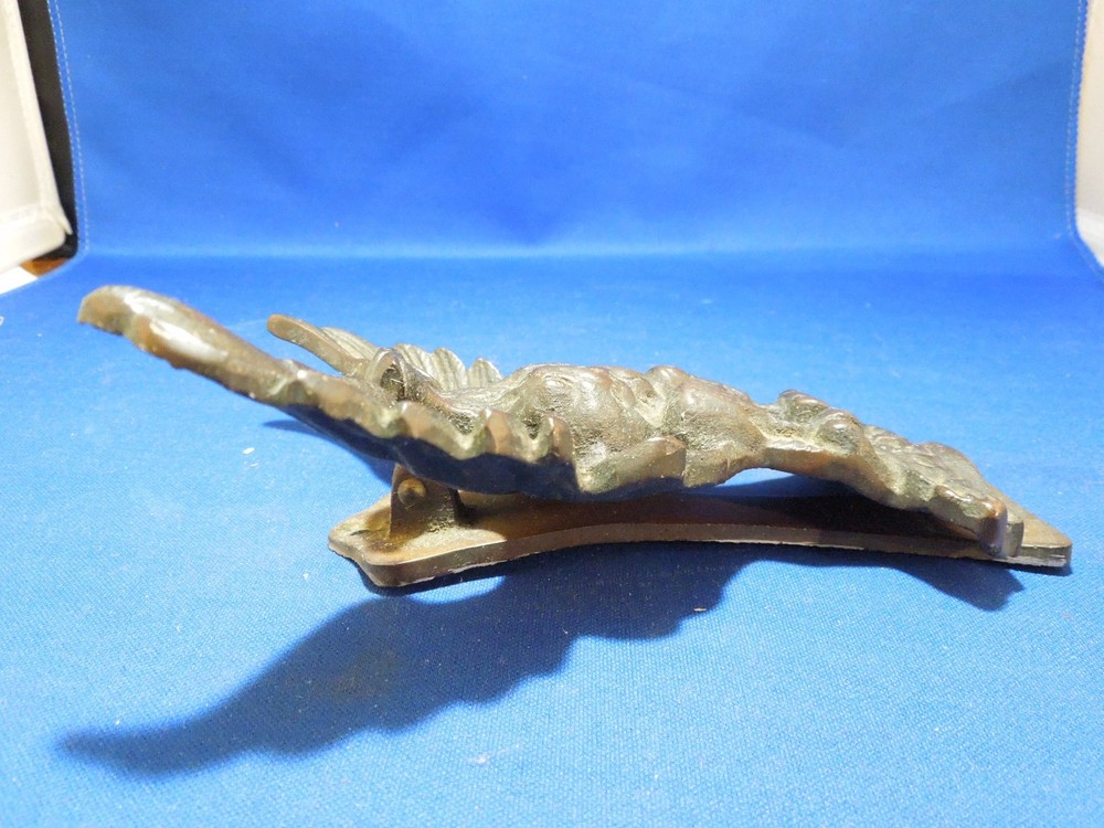 Vintage Cast Iron Metal Eagle Decorative Door Knocker Knock with Eagle