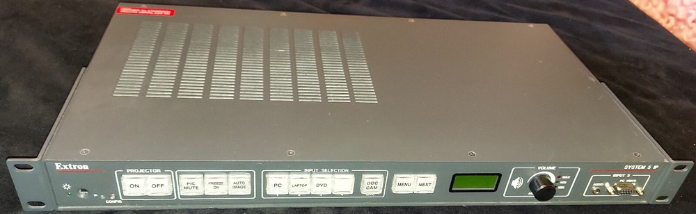 Extron System 5 IP FPC SA - 5 Input A/V Switcher