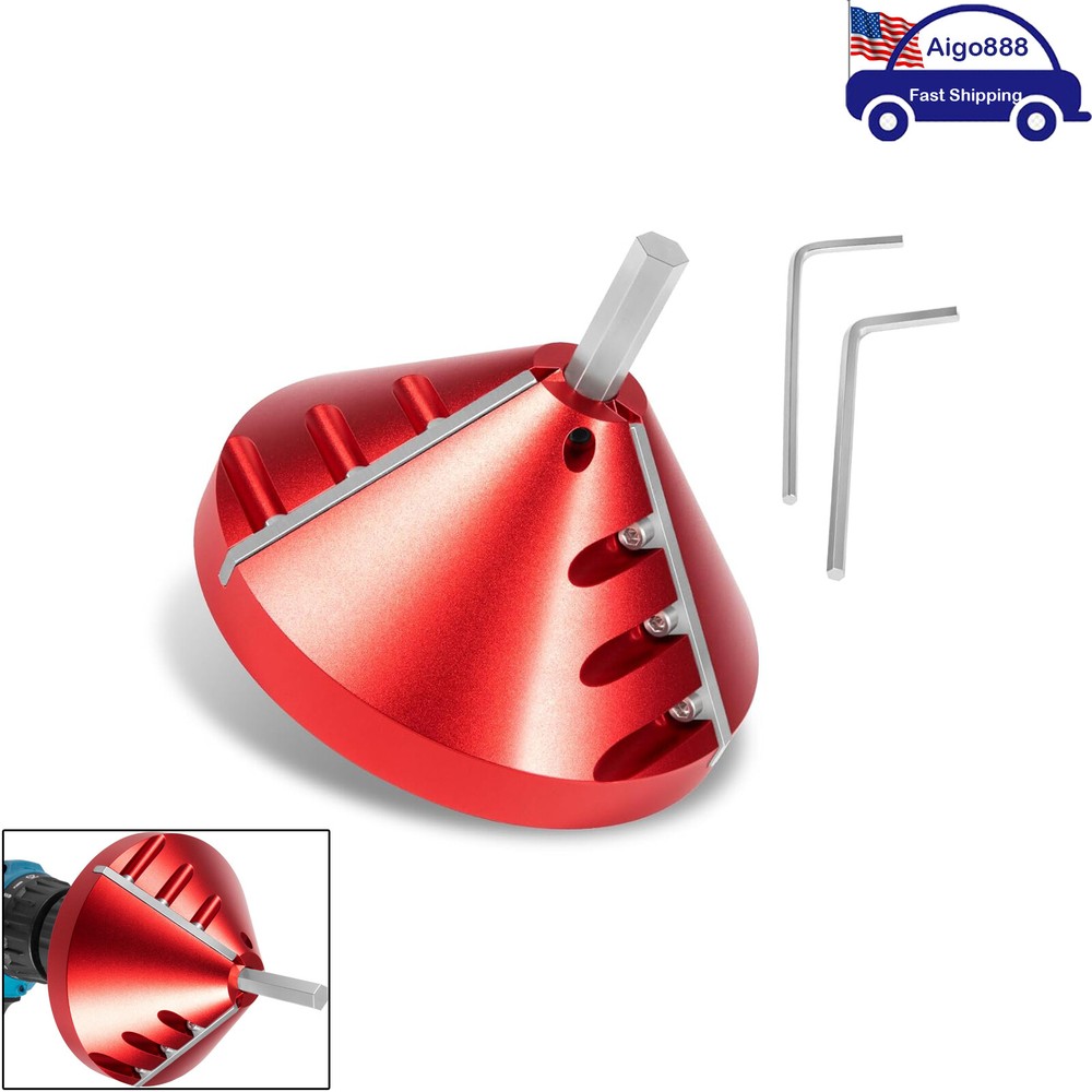 2 in 1 PVC Deburring Tool, Inner-Outer PVC Chamfer Tool for PVC, CPVC, ABS,PP,PE
