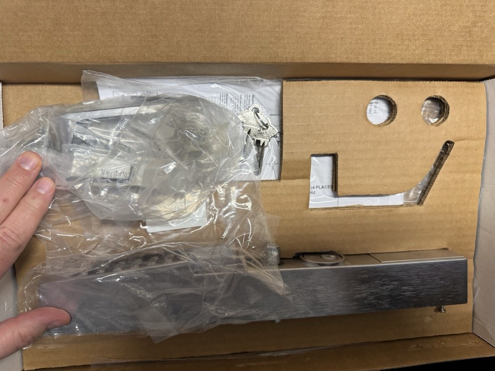 Trilogy Narrow Style Push button Lock