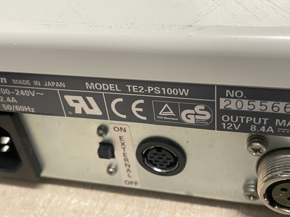 Nikon TE2-PS100W Power Supply 100-240V for Eclipse TE2000 Inverted Microscope