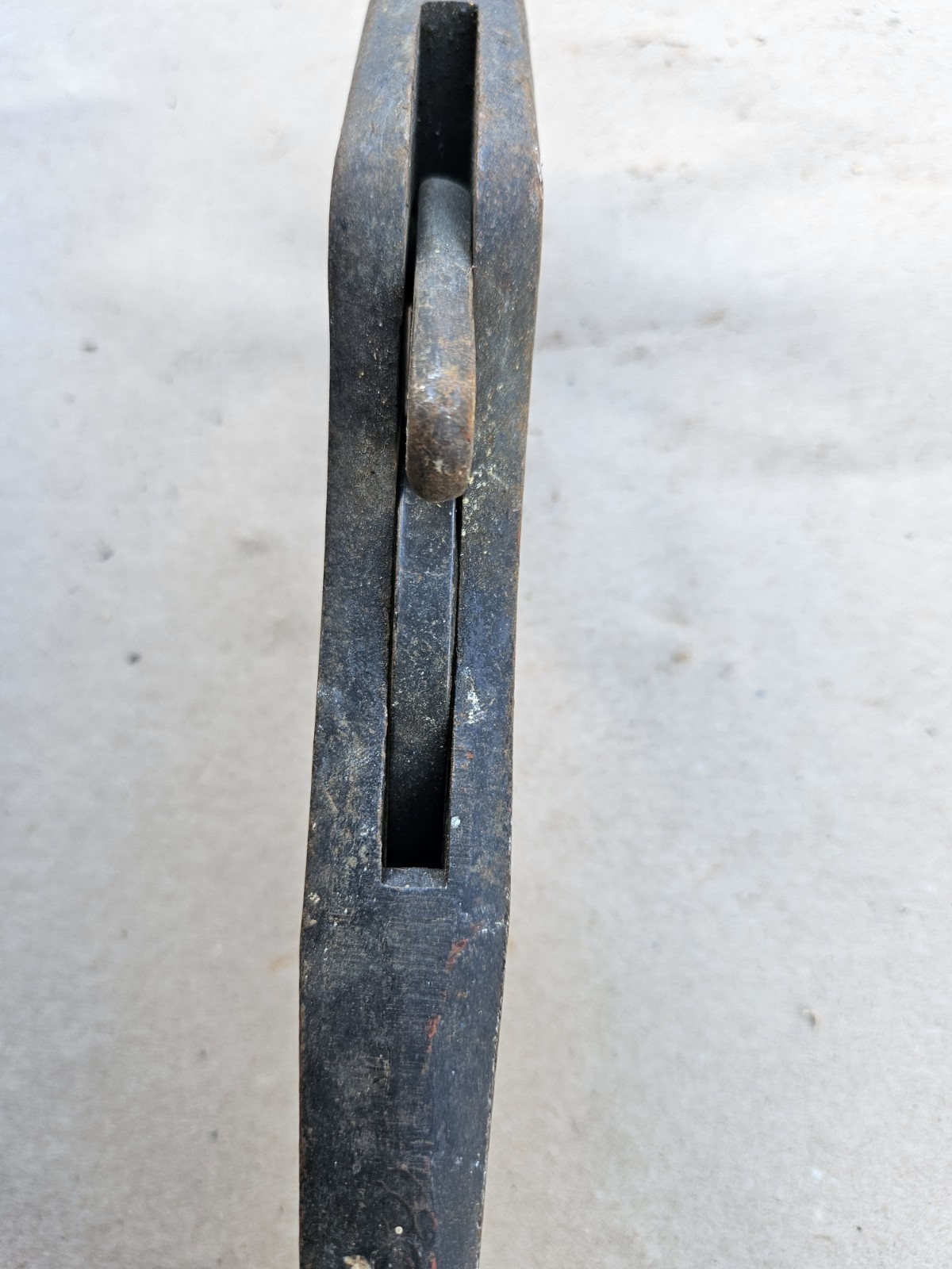 VERY RARE 18" Heller Bros. Masterench Adjustable Wrench, Smooth Jaw, Vintage USA