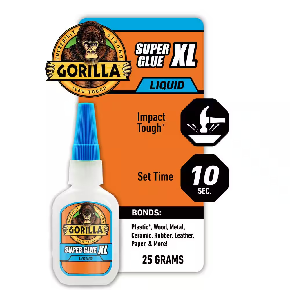 25G Super Glue XL Clear (6-Pack)