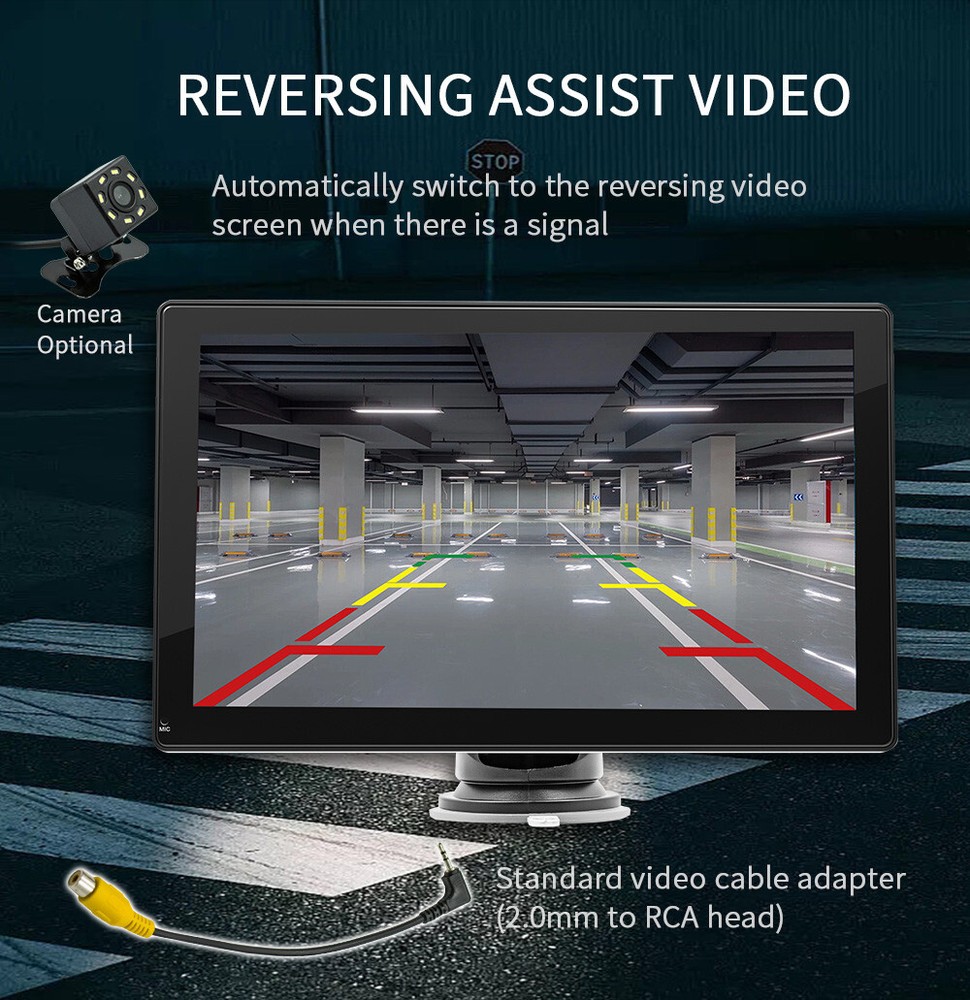Buletooth Car Radio Multimedia Player For CarPlay Android Auto Touch Screen MP5