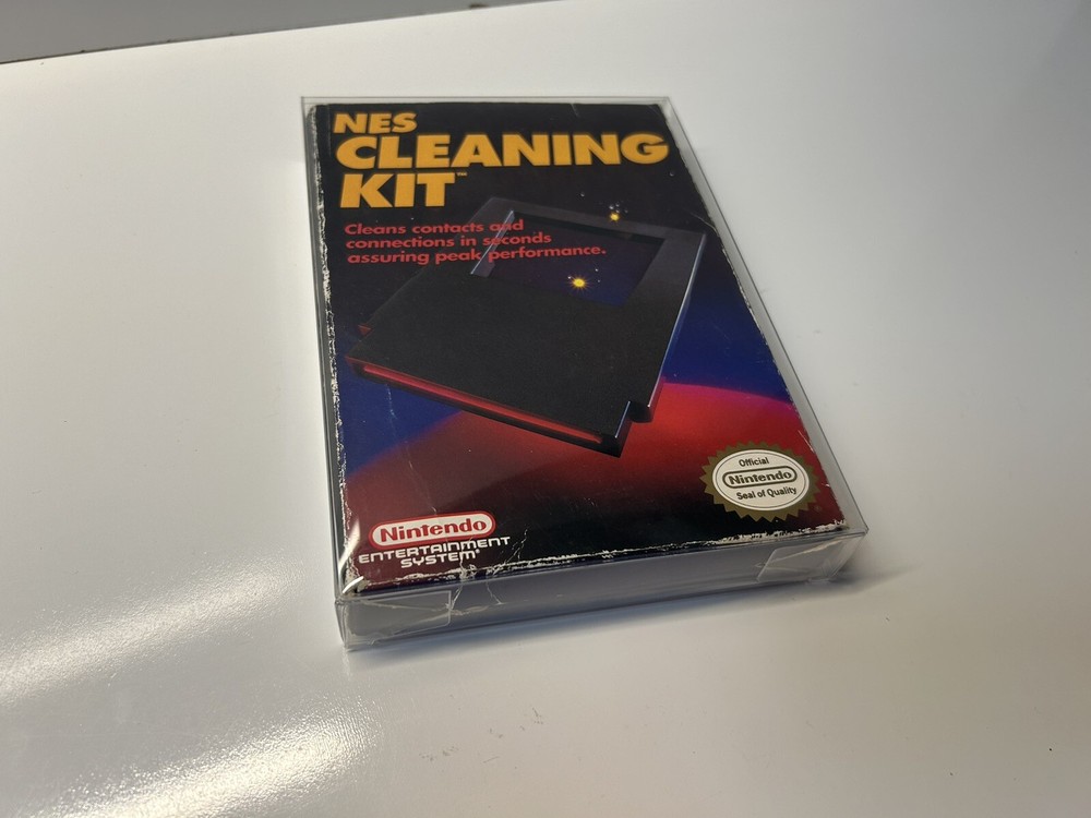 Vintage Nintendo NES Cleaning Kit Original