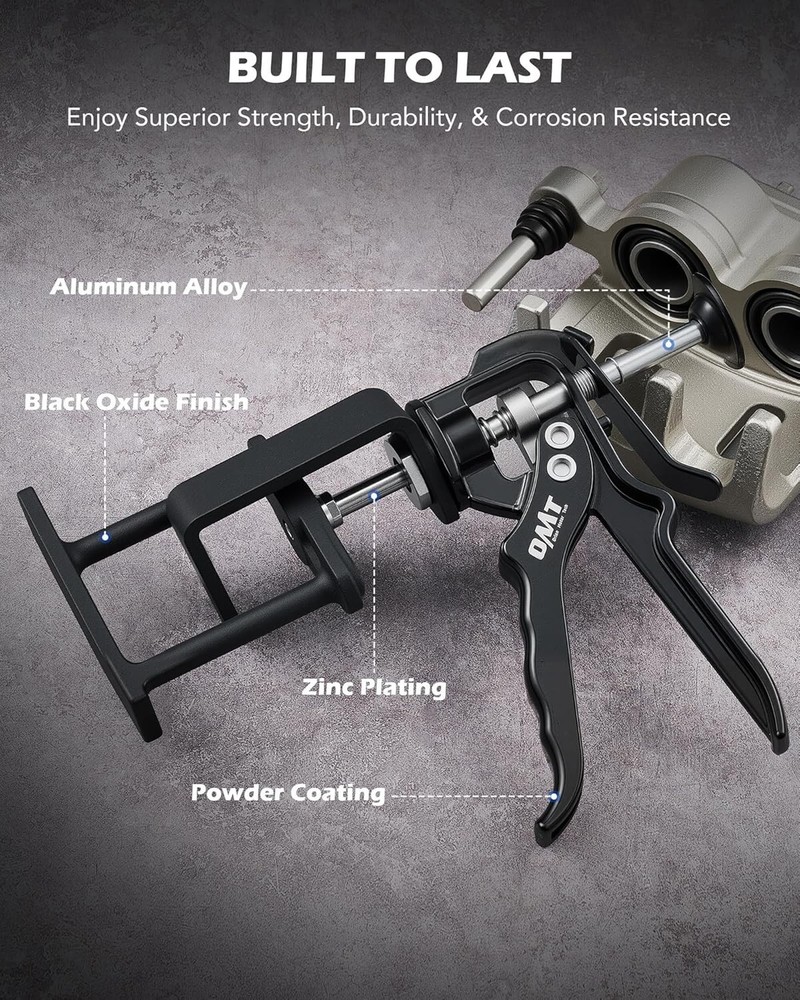 Dual Piston Brake Caliper Compressor, Heavy Duty Brake Piston Compressor Tool...