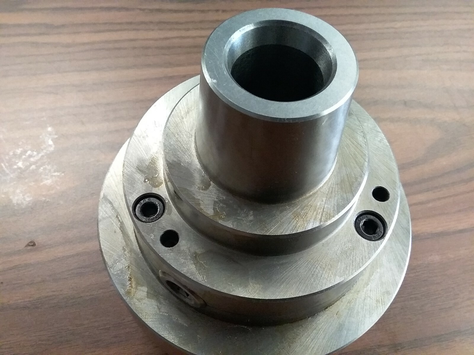 5C Collet Chuck with Integral D1-6, D6 Cam Lock Mount 5" Diameter Chuck #5C-05D6