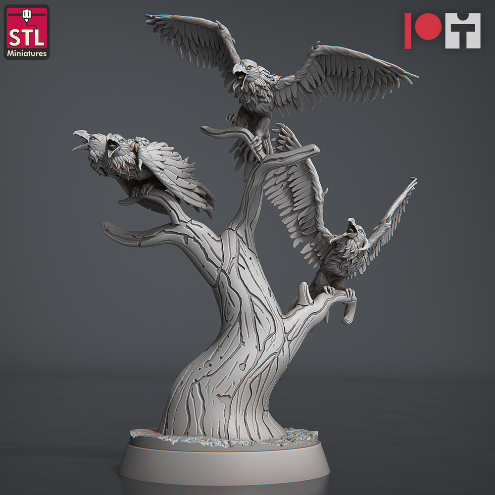 Hell Crows Legion Terrain Scenery Tabletop Miniatures 28mm