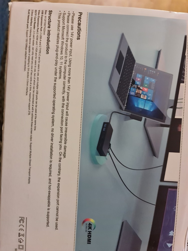 Microsoft Surface Docking Station, 12 in 1 Triple Display Surface Dock...