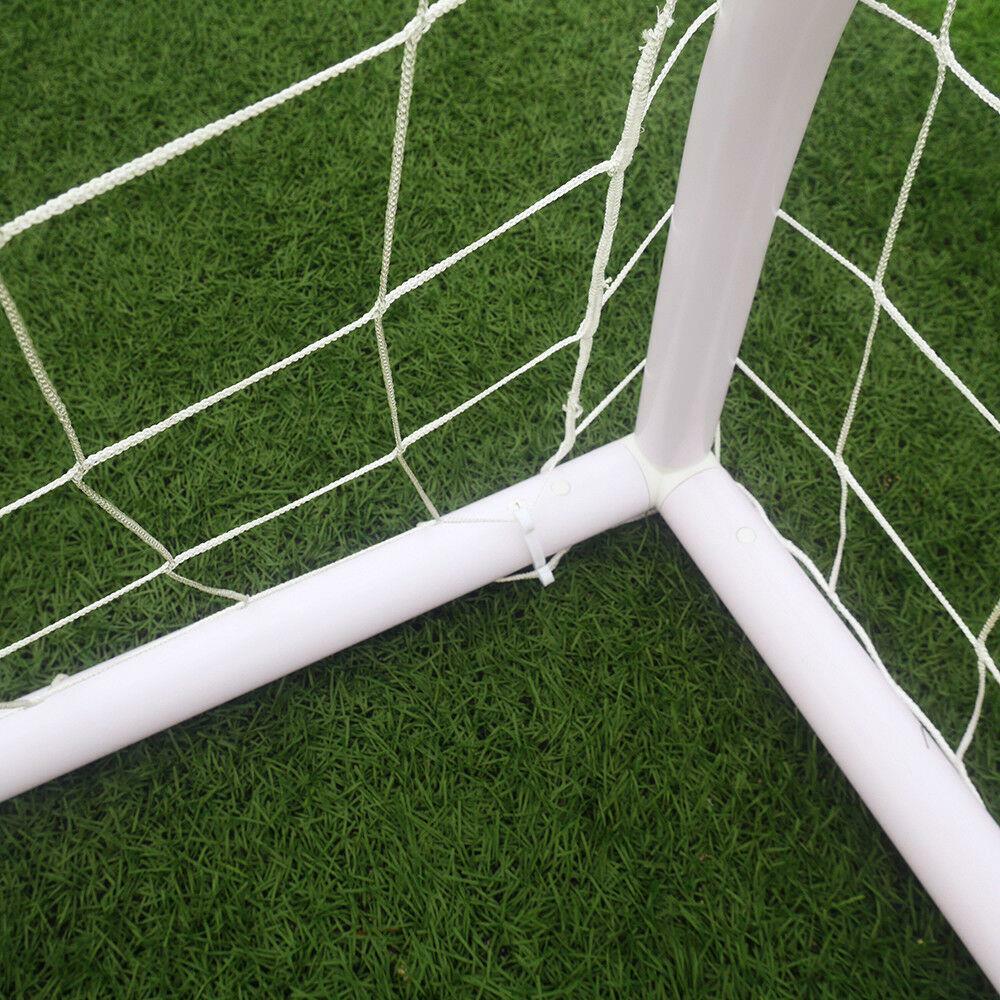 8' x 5' Soccer Goal With Net Strong Straps Anchor Large Soccer Goal Sports