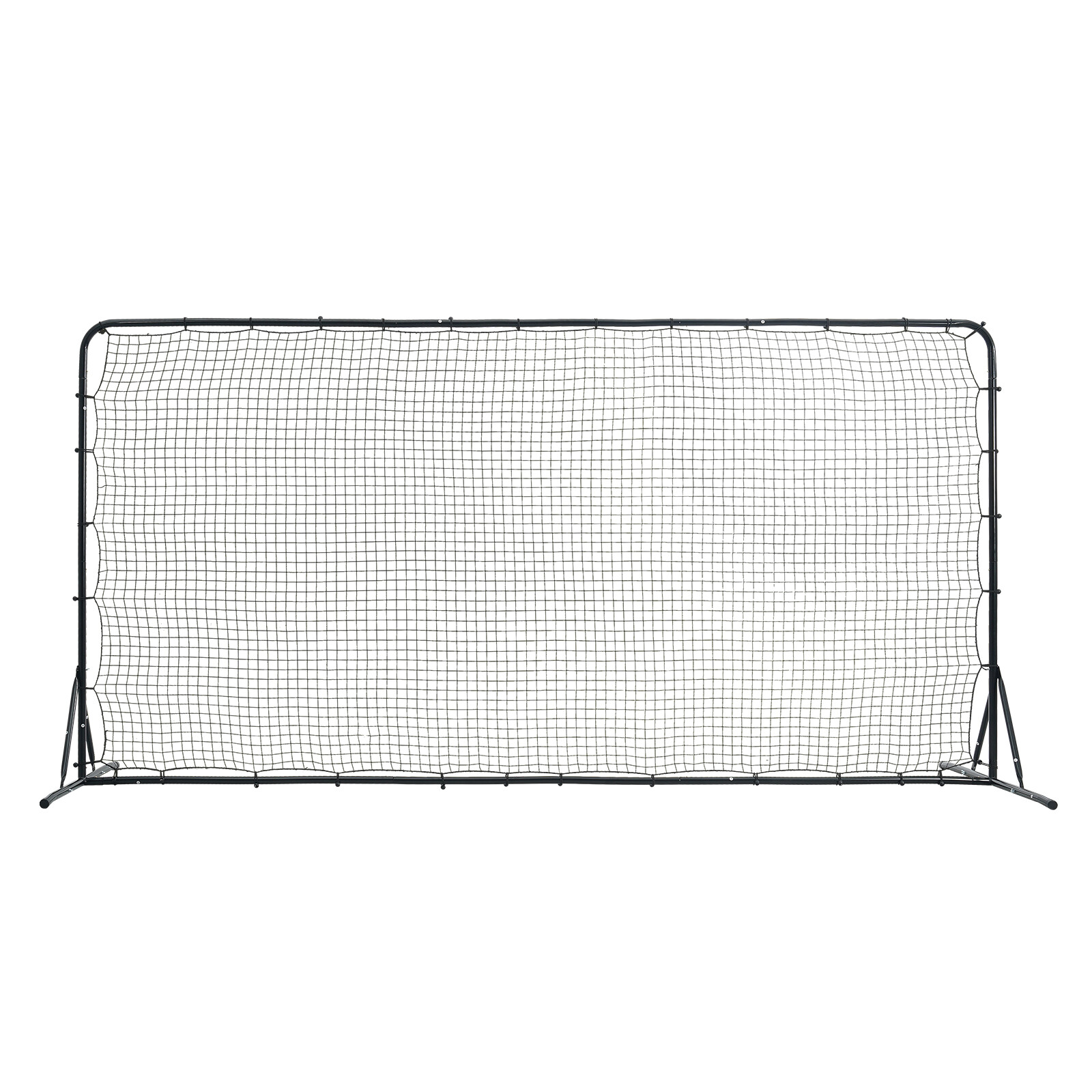 VEVOR 12x6FT Soccer Rebounder Net Iron Soccer Training Equipment Portable Bag