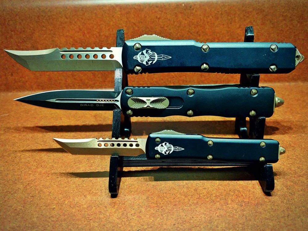 Polymer 3 triple Knife Display Stand Knife Rack knives three