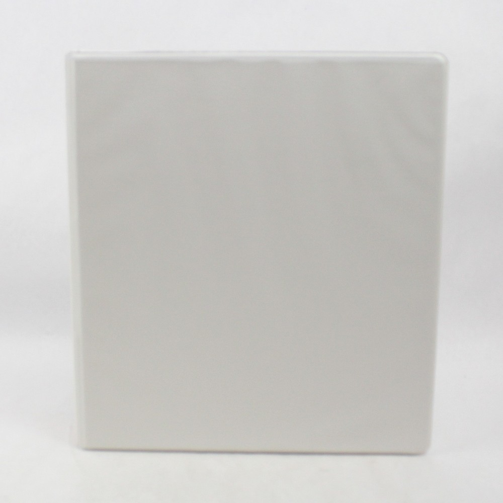 Set of 3 Universal Economy 1" Three Ring View Binders Solid White
