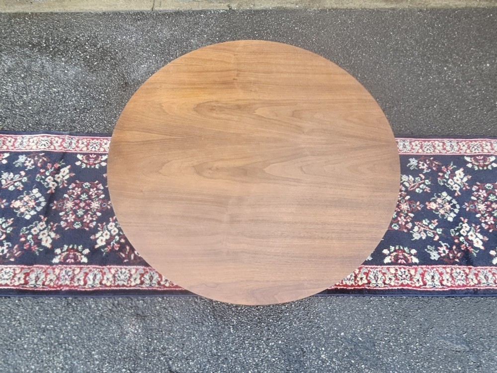 Lane Solid Walnut Accent / Side Table MCM Rarity