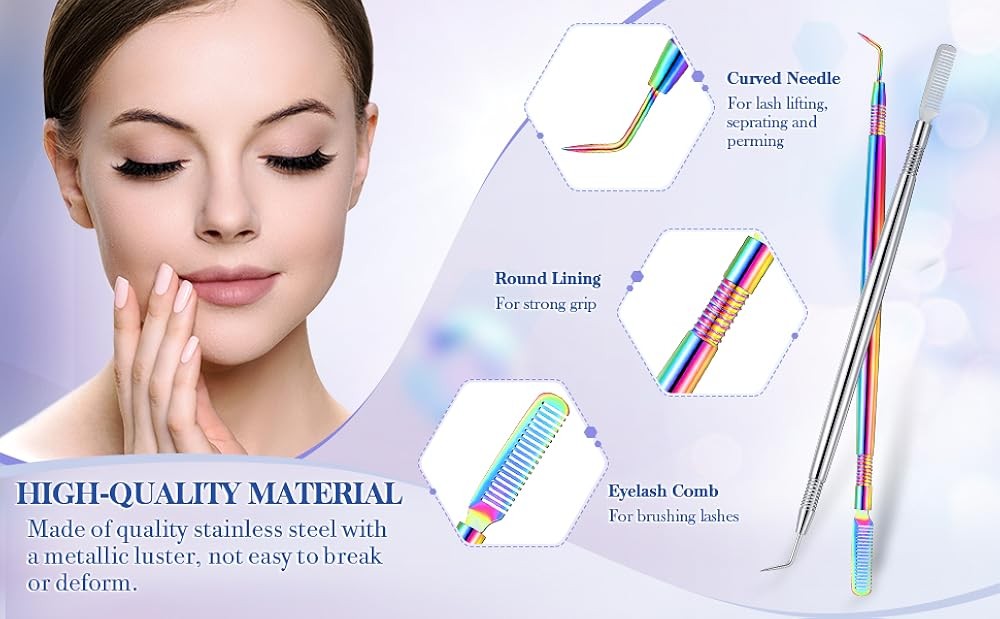 2 Pieces 1 Lash Lift Tool Eyelash Separator Tool with b