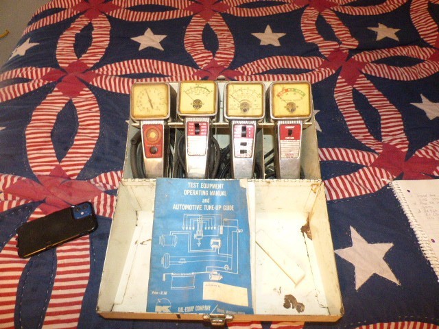 Kal-Equip Co TUNEMASTER Vintage complete set of  4 Timing lightS