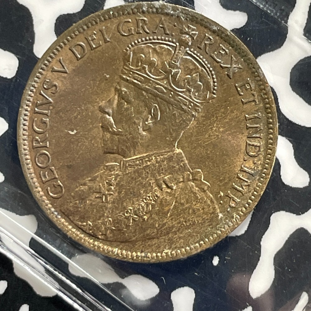 1918 Canada Large Cent ICCS MS60 Lot#OV1600 Nice UNC!