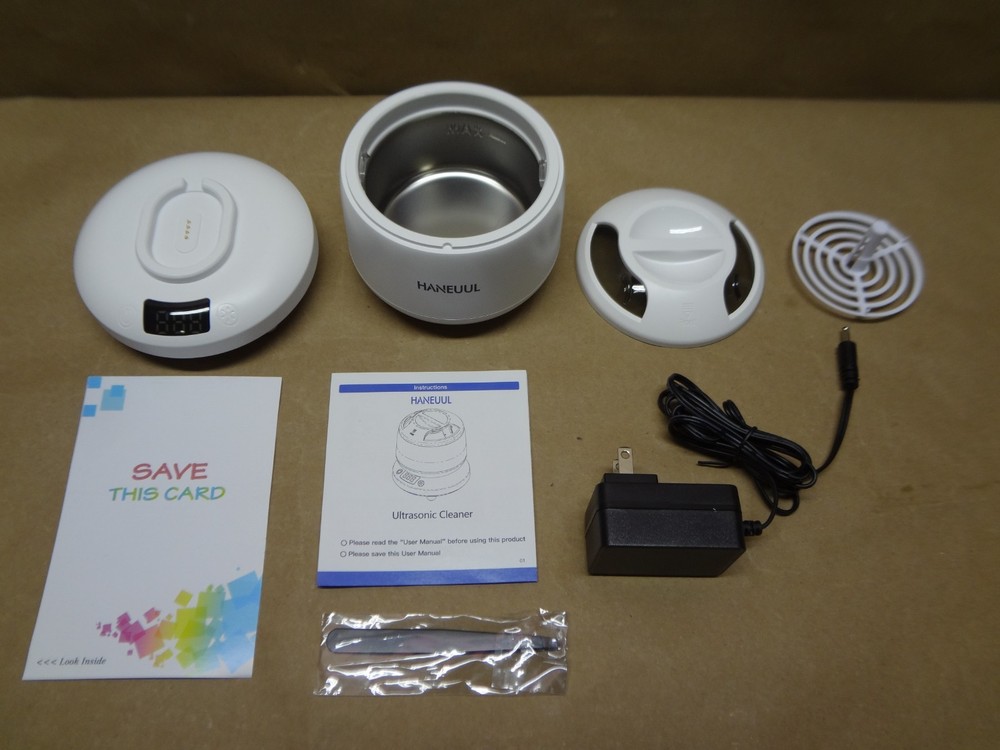 Haneuul Ultrasonic Cleaner White